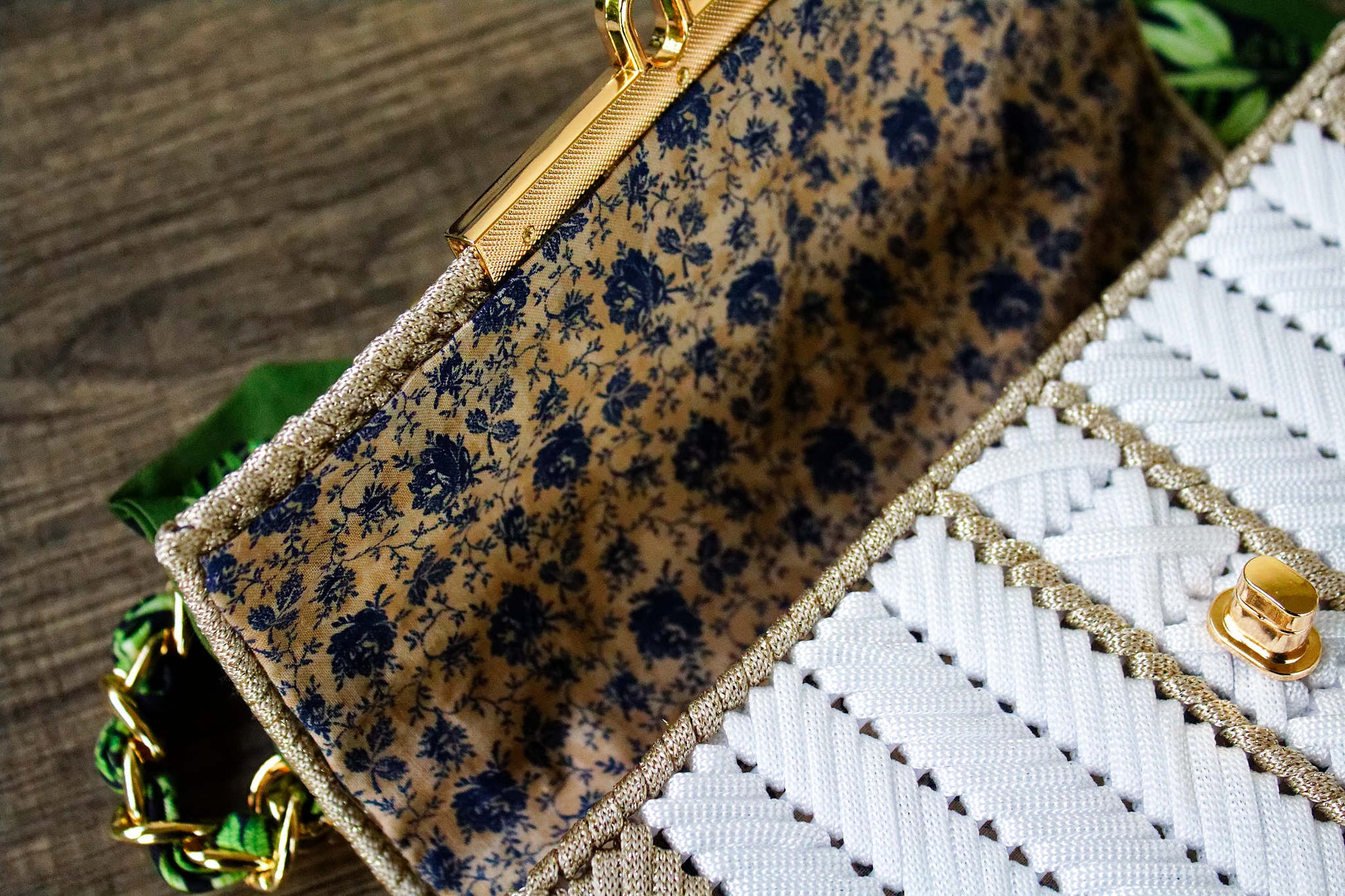 White and Gold 